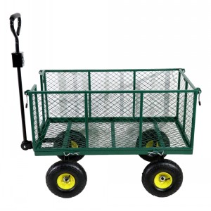 Storr 4 Wheel Garden Trolley Mesh Sides & Fitted Liner